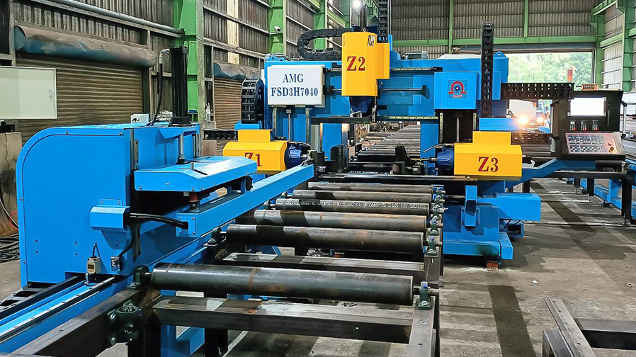 CNC H-Beam Drilling Machine CNC H-Beam Drilling Machine